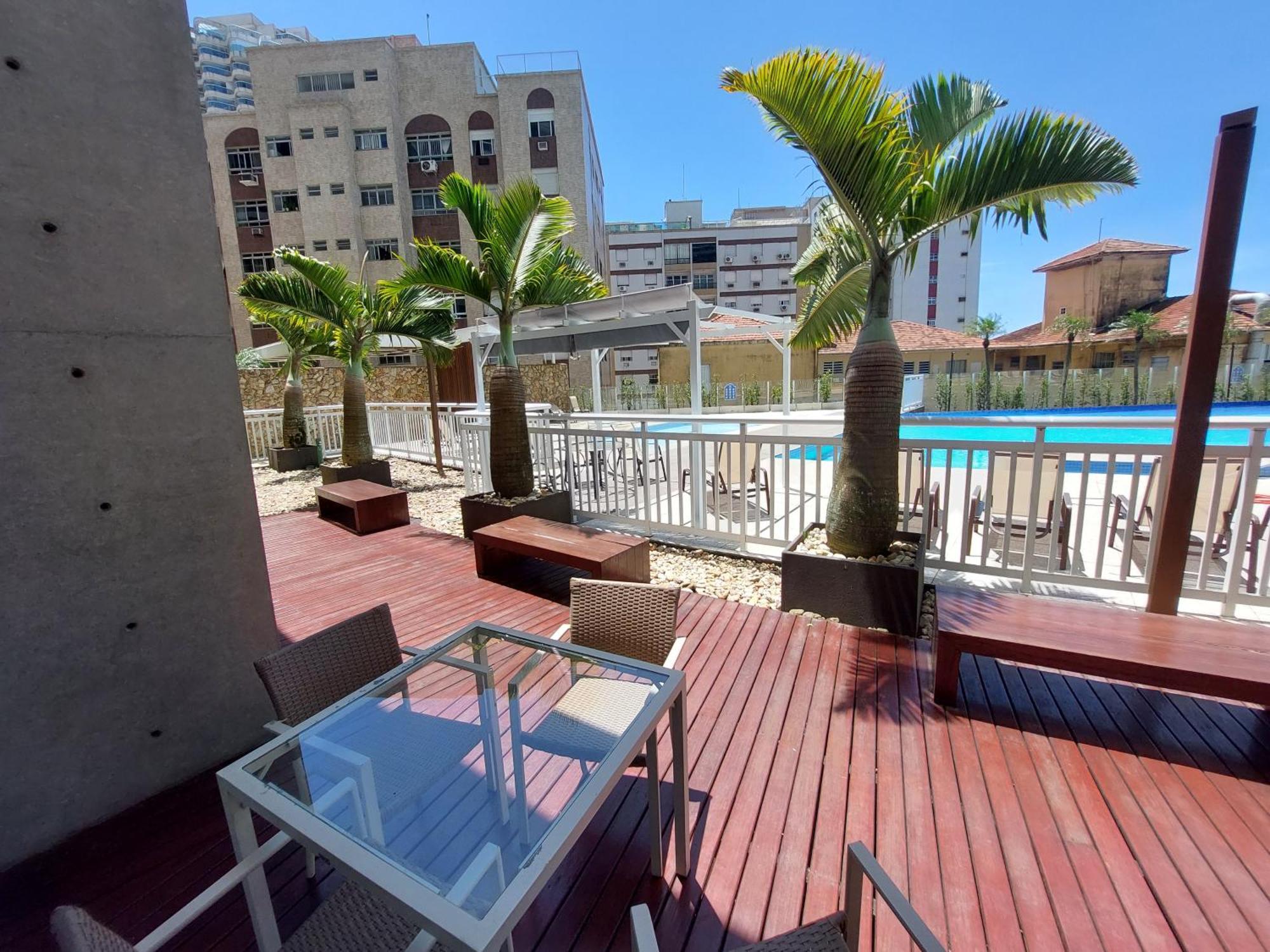 Book Santos - Unlimited 2012 - Sofisticacao Vista Mar Appartement Buitenkant foto