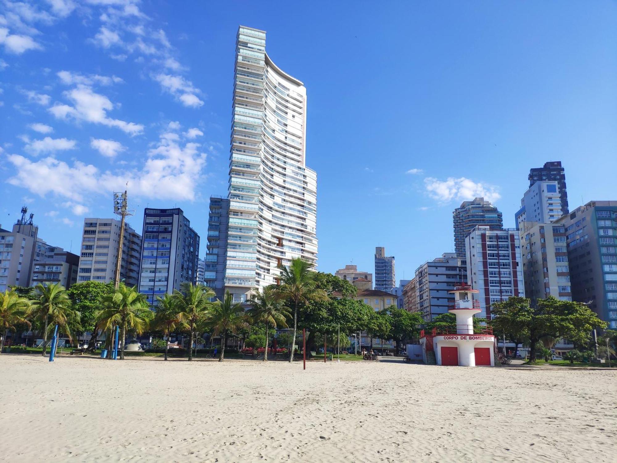 Book Santos - Unlimited 2012 - Sofisticacao Vista Mar Appartement Buitenkant foto
